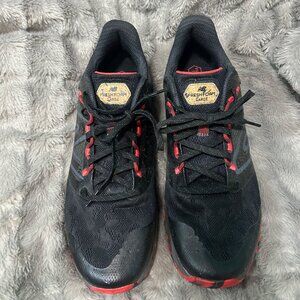 New Balance Black and Red Men's Athletic Sneakers